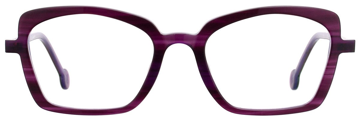 L.A. eyeworks Loquat no lenses included frame l.a. Eyeworks Loquat 984 Optical Frame Multicolor Orange  main image 3