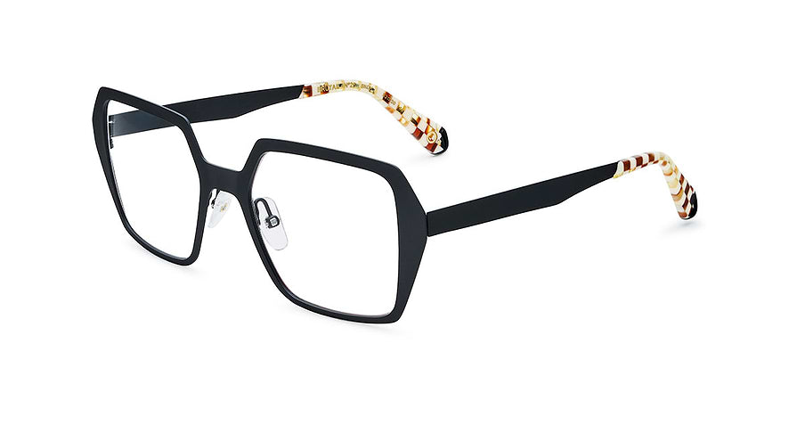 メガネ Etnia Barcelona Etnia Barcelona - BRUTAL NO.26 54O - bk Etnia Barcelona BRUTAL NO.26 - BK Black | Eyeglasses Woman