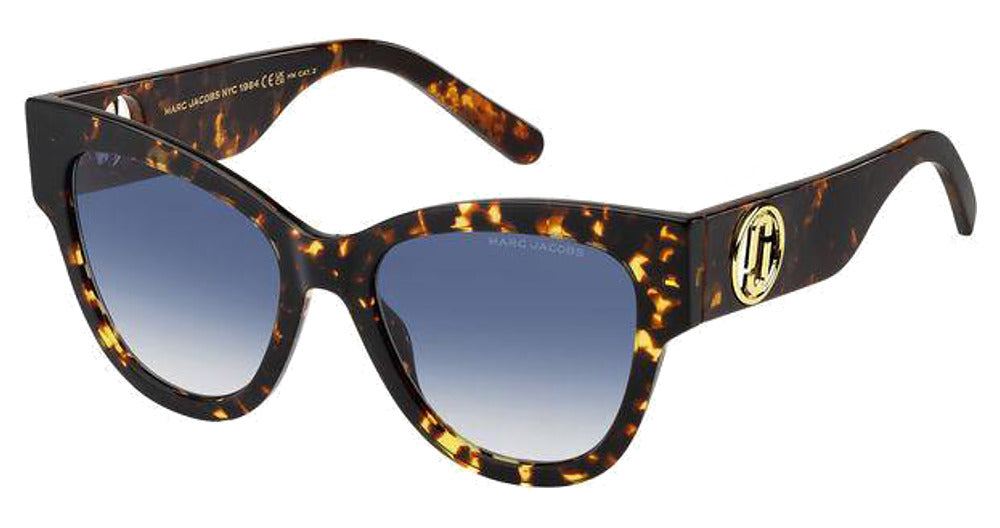 The Marc 697/S sunglasses from Marc Jacobs Marc Jacobs MARC 697/S 086 08 Sunglasses Havana - eye-oo.com main image 4