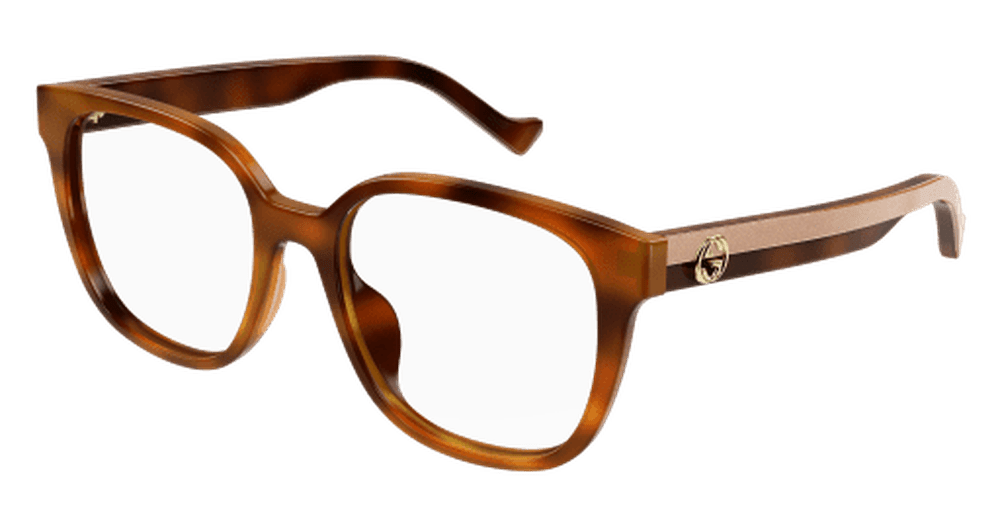 NEW Gucci GG1305OA Havana Brown Oversized Eyeglasses Frames GG1305OA Eyeglasses Frames by Gucci main image 4